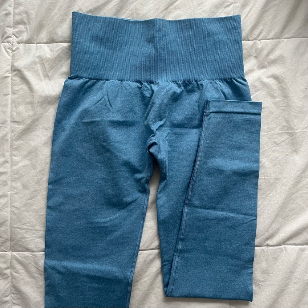 NVGTN Sky Blue Curve Seamless Leggings